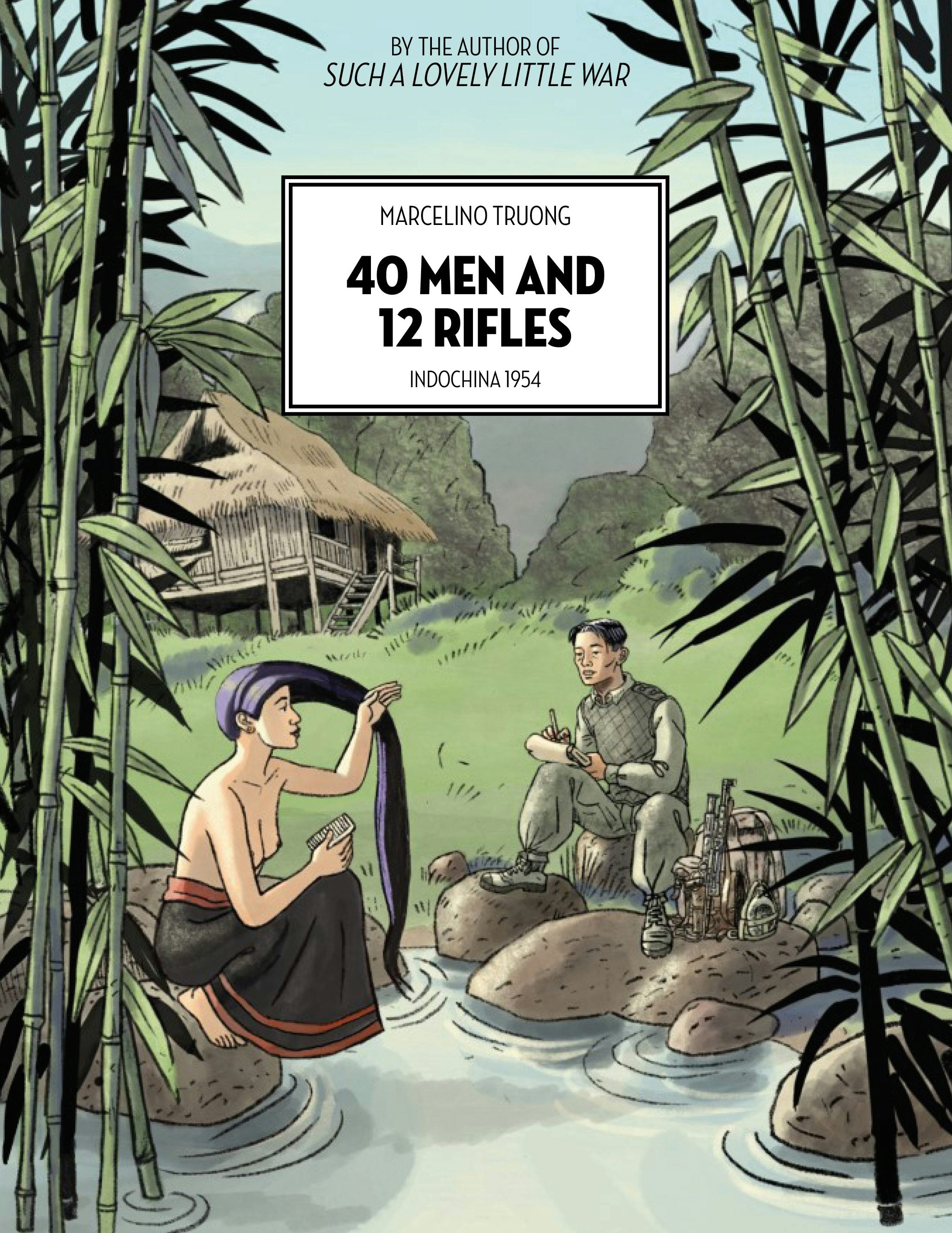 Book cover image for 40 Men and 12 Rifles ISBN: 9781551529233